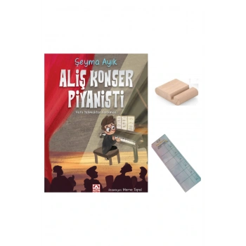Aliş Konser Piyanisti / Şeyma Ayık / 2. Sınıf / 6-7 Yaş Hikaye +Tablet Tutucu