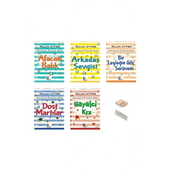 Arkadaşlık Öyküleri Serisi-1 / 5 Kitap SET / Özlem Aytek / 2. Sınıf / 6-7 Yaş Hikaye +Tablet Tutucu