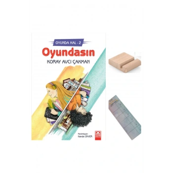 Oyundasın / Oyunda Kal 2 / Koray Avcı Çakman / 5. ve 6. Sınıf /10-12 Yaş Hikaye+Tablet Tutucu