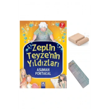 Zeplin Teyzenin Yıldızları / Asuman Portakal / 4. Sınıf / 9-10 Yaş Hikaye+Tablet Tutucu+Tkip Ayrcı