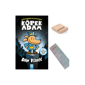 KÖPEK ADAM 1 - KÖPEK ADAM POSTER İLAVELİ 8-12 Yaş Hikaye / Çizgi Roman +Tablet Tutucu+ Takip Ayracı