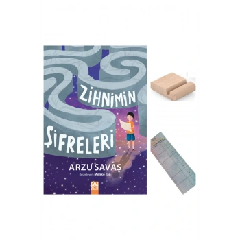 Zihnimin Şifreleri / Arzu Savaş / 3. Sınıf / 8-9 Yaş Hikaye+Tablet Tutucu+Takip Ayracı