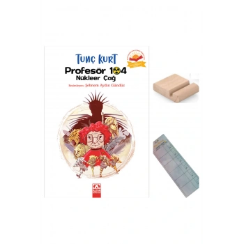 Profesör 104 - Nükleer Çağ / Tunç Kurt / 5. ve 6. Sınıf /10-12 Yaş Hikaye + Tablet Tutucu