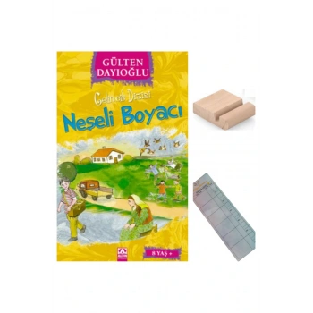 Neşeli Boyacı / Gelincik Dizisi / Gülten Dayıoğlu / 3. Sınıf / 8-9 Yaş Hikaye+Tablet Tutucu