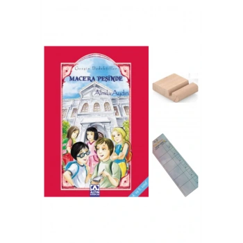 Gezgin Dedektifler -Macera Peşinde / Almila AYDIN 4. Sınıf / 9-10 Yaş Hikaye +Tablet Tutucu