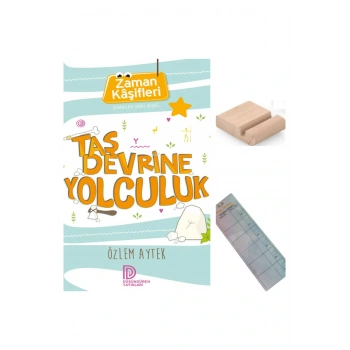 Taş Devrine Yolculuk / Zaman Kaşifleri/ Özlem Aytek /3. Sınıf / 8-9 Yaş Hikaye+Tablet Tutucu