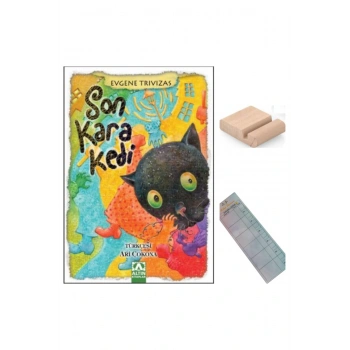 Son Kara Kedi / Evgene Trivizas / /6-7- 8. Sınıf /11-13 Yaş Hikaye +Tablet Tutucu