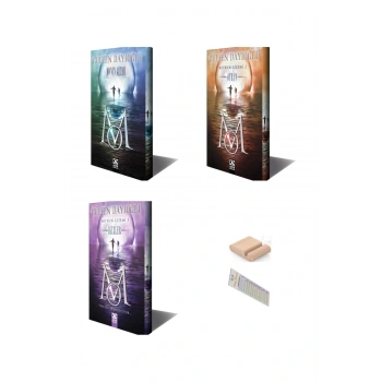 MOnun Gizemi Serisi 1-2-3. Kitap / Gülten Dayıoğlu / 12 16 Yaş Genç Romanları / + Tablet Tutucu