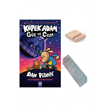 KÖPEK ADAM 9 - GÜÇ ve CEZA - 8-12 Yaş Hikaye / Çizgi Roman + Tablet Tutucu+ Takip Ayracı