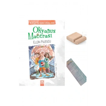Kaşifin Maceraları - Okyanus Macerası / Elçin Kuzucu / 3. Sınıf / 8-9 Yaş Hikaye+Tablet Tutucu
