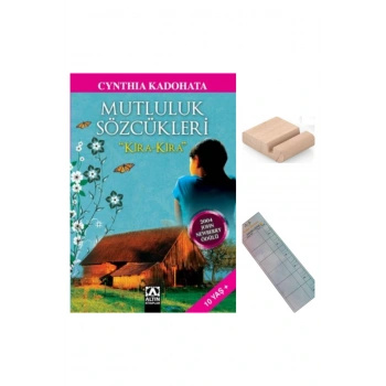 Mutluluk Sözcükleri Kira-Kira / CYNTYHIA KADOHATA /7. ve 8. Sınıf / /11-13 Yaş Hikaye+Tablet Tutucu