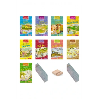 Gelincik Dizisi SET 1 / 9 Kitap / Gülten Dayıoğlu / 3. Sınıf / 8-9 Yaş Hikaye+Tablet Tutucu