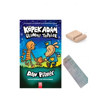 KÖPEK ADAM 10 - ULUMALI TEPLER - 8-12 Yaş Hikaye / Çizgi Roman + Tablet Tutucu+ Takip Ayracı