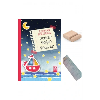 Denize Yağan Yıldızlar / Asuman Portakal / 4. Sınıf / 9-10 Yaş Hikaye+Tablet Tutucu+Takip Ayracı