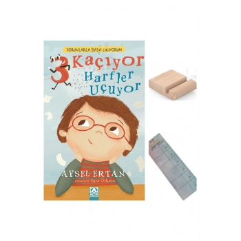 3 Kaçıyor Harfler Uçuyor / Aysel Ertan / 2. Sınıf / 6-7 Yaş Hikaye+Tablet Tutucu+Takip Ayracı