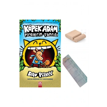 KÖPEK ADAM 5 - PİRELERİN TANRISI - 8-12 Yaş Hikaye / Çizgi Roman + Tablet Tutucu+ Takip Ayracı