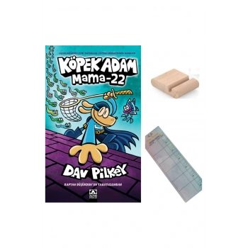 KÖPEK ADAM 8 - MAMA 22 - 8-12 Yaş Hikaye / Çizgi Roman + Tablet Tutucu+ Takip Ayracı