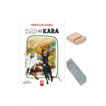 Kar İle Kara / Abdullah Ataşçı / 5. ve 6. Sınıf ( 10-12 Yaş ) Hikaye +Tablet Tutucu + Takip Ayracı
