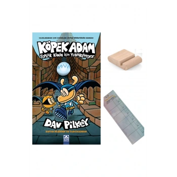 KÖPEK ADAM 7 - TOPLAR KİMİN İÇİN YUVARLANIYOR 8-12 Yaş Hikaye + Tablet Tutucu+ Takip Ayracı