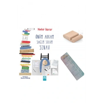 Önüm Arkam Sağım Solum Sınav / Nehir Yarar / 5. ve 6. Sınıf /10-12 Yaş Hikaye + Tablet Tutucu