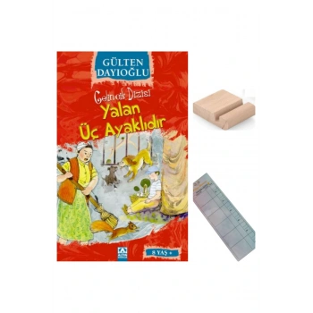 Yalan Üç Ayaklıdır / Gelincik Dizisi / Gülten Dayıoğlu / 3. Sınıf / 8-9 Yaş Hikaye+Tablet Tutucu