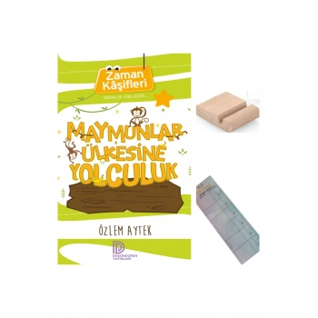 Maymunlar Ülkesine Yolculuk / Zaman Kaşifleri/ Özlem Aytek /3. Sınıf / 8-9 Yaş Hikaye+Tablet Tutucu