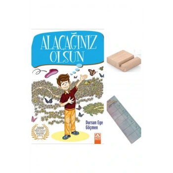 Alacağınız Olsun / Dursun Ege Göçmen / 2. Sınıf / 6-7 Yaş Hikaye+Tablet Tutucu+Takip Ayracı