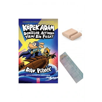 KÖPEK ADAM 11 - DENİZLER ALTINDA YİRMİBİN FESAT 8-12 Yaş Hikaye / + Tablet Tutucu+ Takip Ayracı