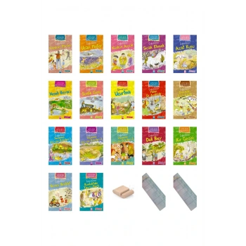 Gülten Dayıoğlu - Gelincik Dizisi 17 Kitap SET / 3. Sınıf / 8-9 Yaş Hikaye+Tablet Tutucu