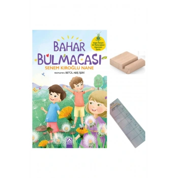 Bahar Bulmacası / Senem Kıroğlu Nane / 3. Sınıf / 8-9 Yaş Hikaye+Tablet Tutucu+Takip Ayracı