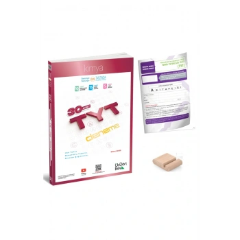 TYT Kimya Deneme / 30 Branş Deneme ÜçDörtBeş - 345 / YKS 2026 + TYT Deneme+Telefon Tutucu