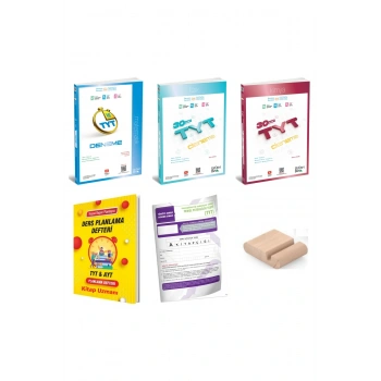TYT Fizik Matematik Kimya Deneme / Branş Deneme ÜçDörtBeş - 345 /YKS 2026 +TYT Deneme+Telefon Tutucu
