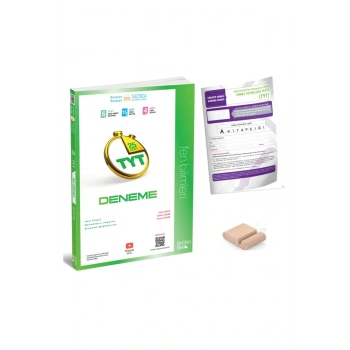 TYT Fen Bilimleri Deneme / 25 Branş Deneme ÜçDörtBeş - 345 / YKS 2026 + TYT Deneme+Telefon Tutucu