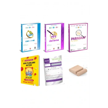 TYT Matematik Paragraf Türkçe Deneme / Branş Deneme ÜçDörtBeş - 345 / YKS 2026 + TYT Deneme+ Tutucu