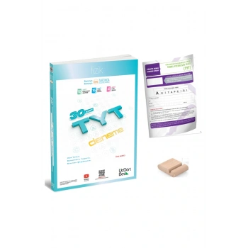 TYT Fizik Deneme / 30 Branş Deneme ÜçDörtBeş - 345 / YKS 2026 + TYT Deneme+Telefon Tutucu