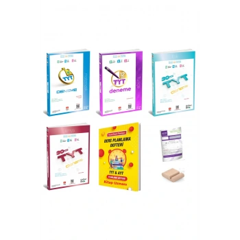 TYT Fizik Türkçe Matematik Kimya Deneme / Branş Deneme ÜçDörtBeş - 345 /YKS 2026 +TYT Deneme+Tutucu