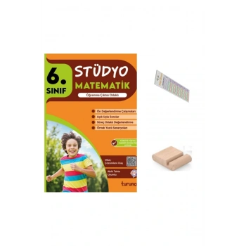 6. Sınıf Matematik Soru Bankası - Dinamik Matematik / 2026 Maarif Müfredatı + Telefon Tutucu