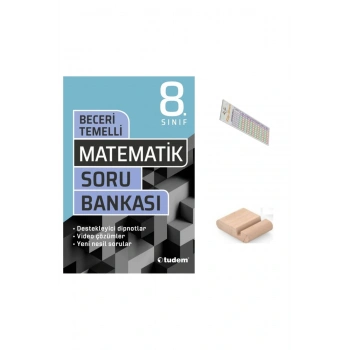 8. Sınıf Matematik Beceri Temelli Soru Bankası - LGS 2026 + Telefon Tutucu+ÇÖzüm Ayracı