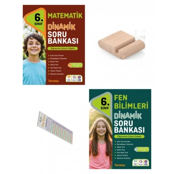 6.Sınıf Dinamik Fen Bilgisi Matematik Soru Bankas 2026 Maarif Müfredat+Telefon Tutucu+Çözüm Ayracı