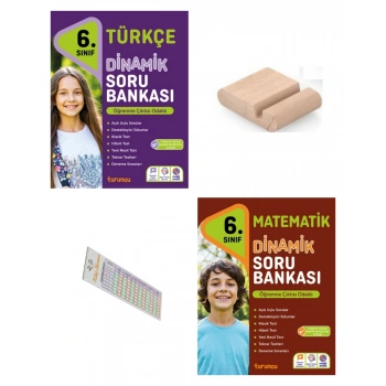 6.Sınıf Dinamik Matematik Türkçe Soru Bankası 20026 Maarif Müfredat+Telefon tTutucu+Çözüm Ayracı