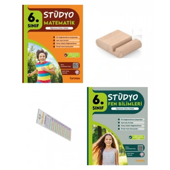6.Sınıf Stüdyo Fen Bilgisi Matematik Soru Bankası 2026 Maarif Müfredat+Telefon Tutucu+Çözüm Ayracı
