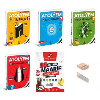 7.Sınıf Atölyem SETİ 2027 Maarif Model+Telefon Tutucu+Maarif Defteri