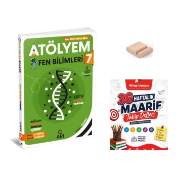 7.Sınıf Fen Atölyem 2027 Maarif Model+Telefon Tutucu+Maarif Defteri
