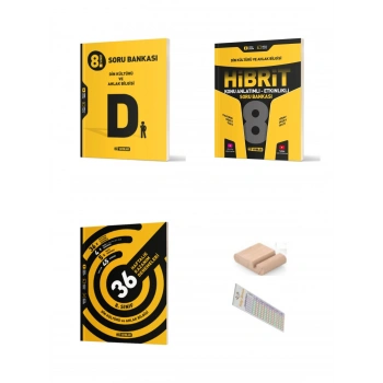 8.Sınıf Din HİBRİT+DENEME+SORU BANKASI SETİ LGS 2027+Telefon Tutucu+Çözüm Ayracı