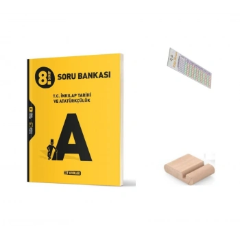 8. Sınıf İnkilap Tarihi Soru Bankası - LGS 2027 + Telefon Tutucu + Çözüm Ayracı