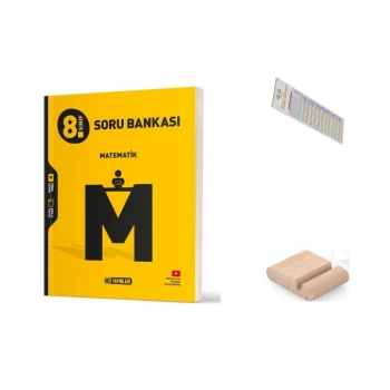 8. Sınıf Matematik Soru Bankası - LGS 2027 + Telefon Tutucu + Çözüm Ayracı
