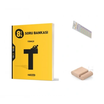 8. Sınıf Türkçe Soru Bankası - LGS 2027 + Telefon Tutucu + Çözüm Ayracı