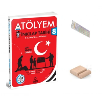 8.Sınıf İnkilap Tarihi Atölyem LGS 2027 +Telefon Tutucu+Çözüm Ayracı