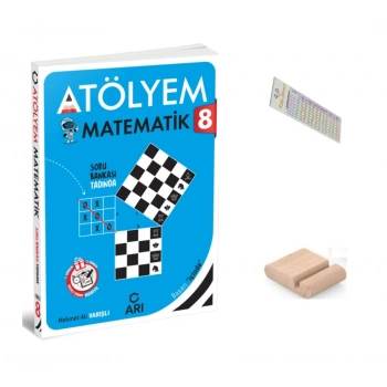8.Sınıf Matematik Atölyem LGS 2027 +Telefon Tutucu+Çözüm Ayracı