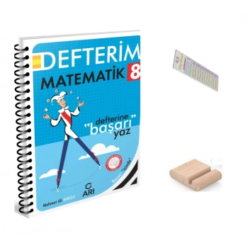 8.Sınıf Matematik Defterim LGS 2027 +Telefon Tutucu+Çözüm Ayracı